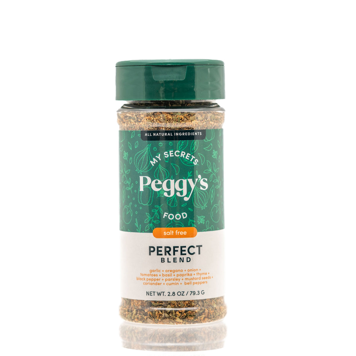 My Secrets Peggy's Food OMG Poultry Seasoning Mix – Perfect Blend of Herbs  and Spices – With Pink Himalayan Salt – 3.5 Oz/99.2 g – Versatile – Low